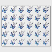 Butterflies Cadeaupapier (Vlak)