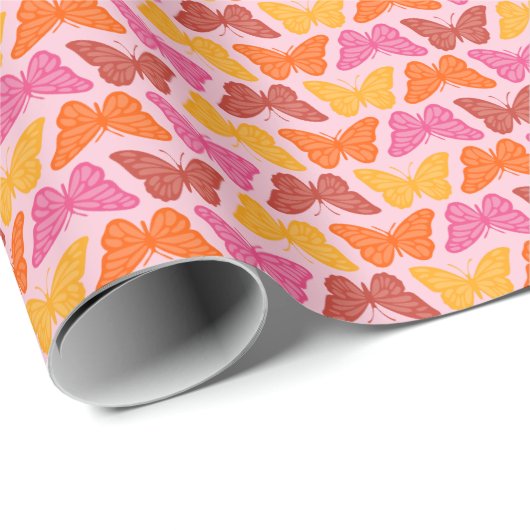 Butterflies Cadeaupapier (Rol Hoek)