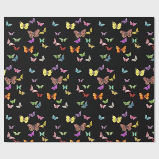 Butterflies Cadeaupapier (Vlak)