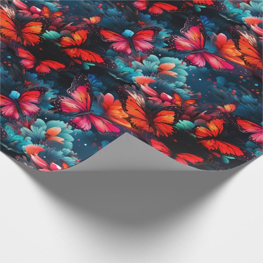Butterflies Cadeaupapier (Hoek)