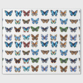 Butterflies Cadeaupapier (Vlak)