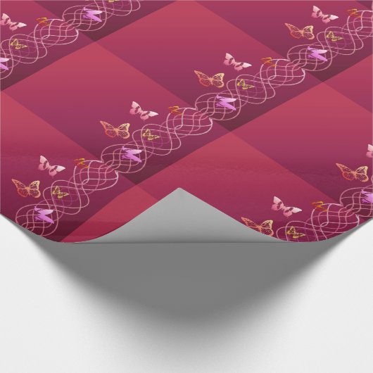 Butterflies Cadeaupapier (Hoek)