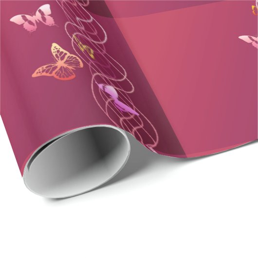 Butterflies Cadeaupapier (Rol Hoek)