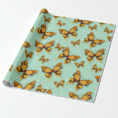 Butterflies Cadeaupapier (Uitgerold)