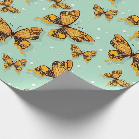 Butterflies Cadeaupapier (Hoek)