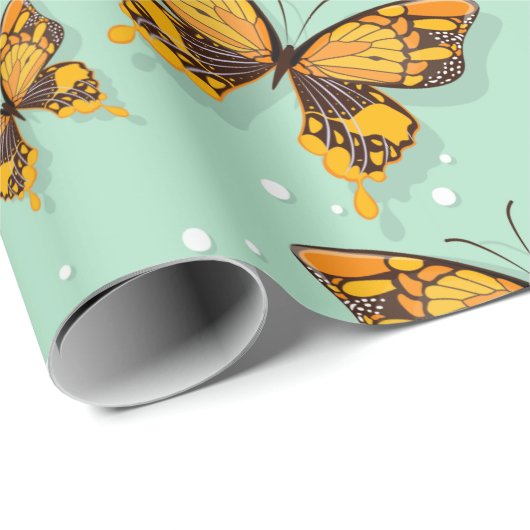 Butterflies Cadeaupapier (Rol Hoek)