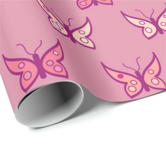 Butterflies Cadeaupapier (Rol Hoek)