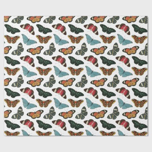 Butterflies Cadeaupapier (Vlak)