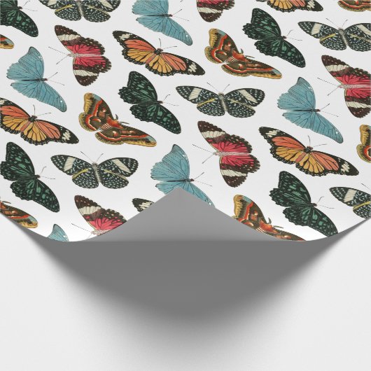 Butterflies Cadeaupapier (Hoek)