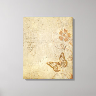 Butterflies Canvas Afdruk