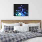 Butterflies Canvas Afdruk (Insitu (Slaapkamer))