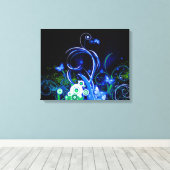 Butterflies Canvas Afdruk (Insitu (Houten vloer))