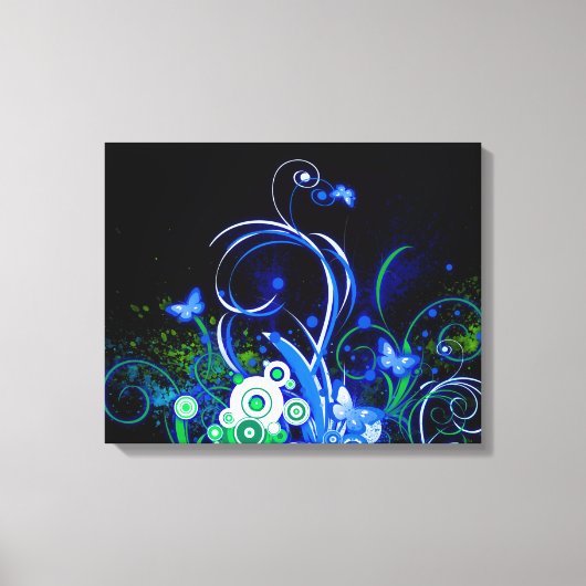 Butterflies Canvas Afdruk (Voorkant)