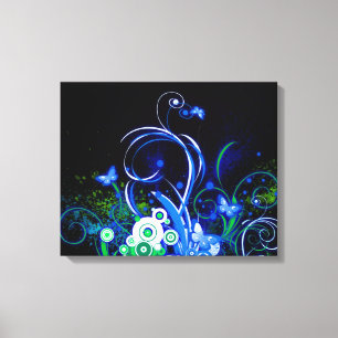 Butterflies Canvas Afdruk