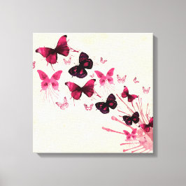 Butterflies Canvas Afdruk