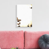  Butterflies Canvas Afdruk (Insitu (Woonkamer))