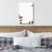  Butterflies Canvas Afdruk (Insitu (Slaapkamer))