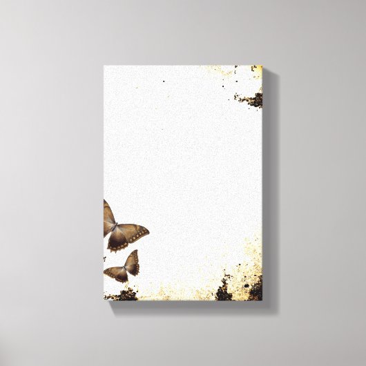  Butterflies Canvas Afdruk (Voorkant)