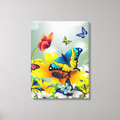  Butterflies Canvas Afdrukken (Voorkant)
