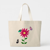 Butterflies Canvas tas (Achterkant)