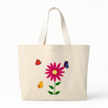 Butterflies Canvas tas