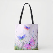 Butterflies Canvas tas (Voorkant)