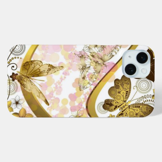 Butterflies Case-Mate iPhone Case (Achterkant (horizontaal))