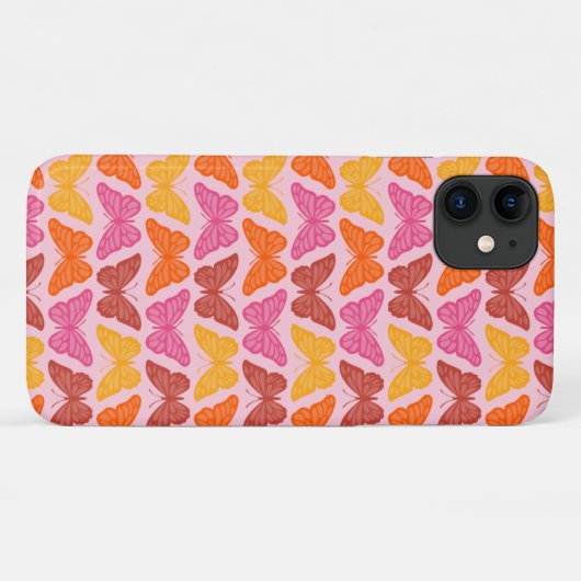 Butterflies Case-Mate iPhone Case (Achterkant (horizontaal))