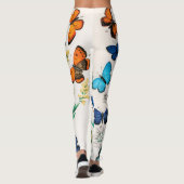 Butterflies, Caterpilars van William Forsell Kirby Leggings (Achterkant)