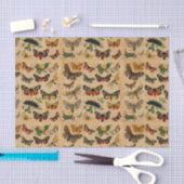 Butterflies Collectie  Antiek ontkoppeling Tissuepapier (Craft)