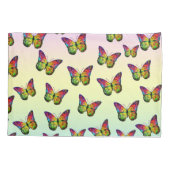 BUTTERFLIES COLORFUL ABSTRACT KUSSENSLOOP (Achterkant)
