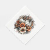 Butterflies Country Pumpkin Servet (Hoek)