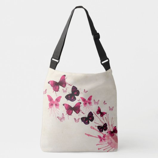Butterflies Crossbody Tas (Voorkant)