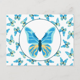Butterflies Custom Colours Graphic Briefkaart