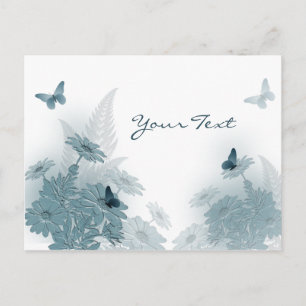 Butterflies & Daisies Briefkaart