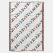 Butterflies Deken (Voorkant Verticaal)