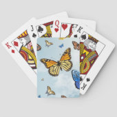 Butterflies die kaarten afspelen (Achterkant)