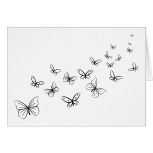 Butterflies die over de Pagina dansen