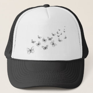 Butterflies die over de Pagina dansen Trucker Pet