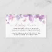 Butterflies Display Baby shower Enclosure Kaart (Voorkant)