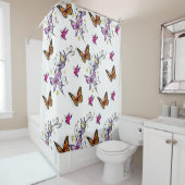 Butterflies douchegordijn (In situ)