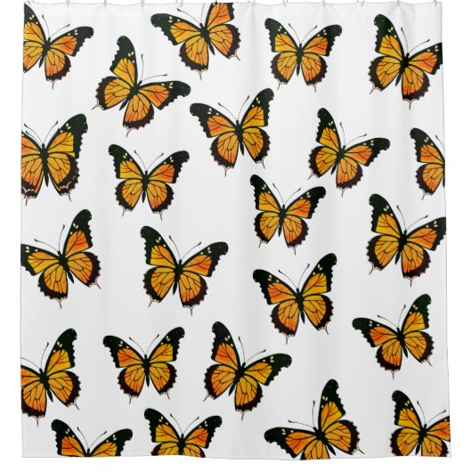 Butterflies Douchegordijn (Voorkant)