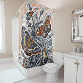 Butterflies Douchegordijn (In situ)