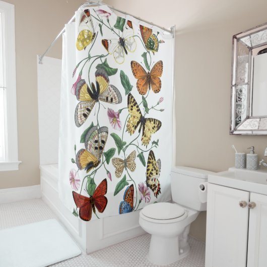  Butterflies Douchegordijn (In situ)