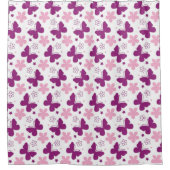 Butterflies Douchegordijn (Voorkant)