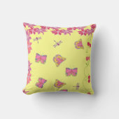 Butterflies & Dragonflies-kussen Kussen (Voorkant)