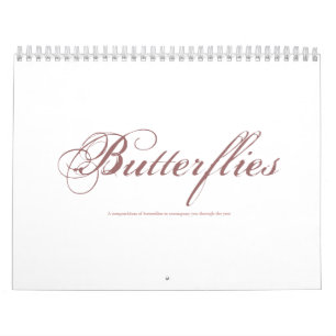 Butterflies, een compendium van vlinders.. kalender