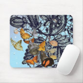 BUTTERFLIES EN ANTIEK MUISMAT VAN HET RUIMTEPATROO (Met muis)