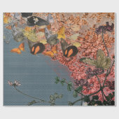 BUTTERFLIES EN ANTIEK papier voor het oppakken van (Vlak)