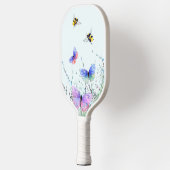Butterflies en bijen die op Pickleball Paddle vlie (Links)